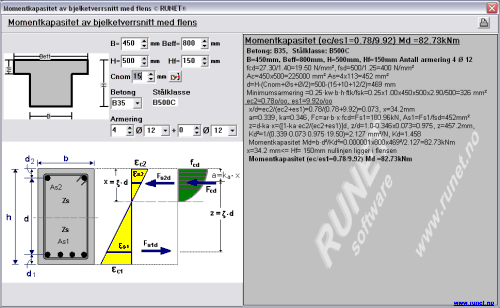 momentkapasitet bjelke med flens.gif (34215 bytes)